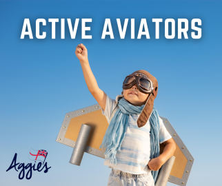 Active Aviators is an event for young children to learn STEM skills within a museum environment