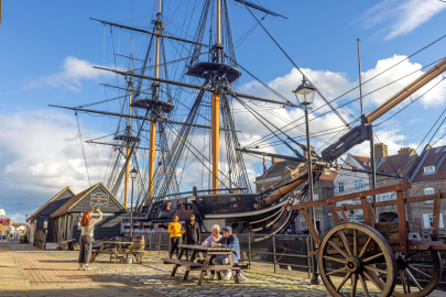 External View of HMS Trincomalee