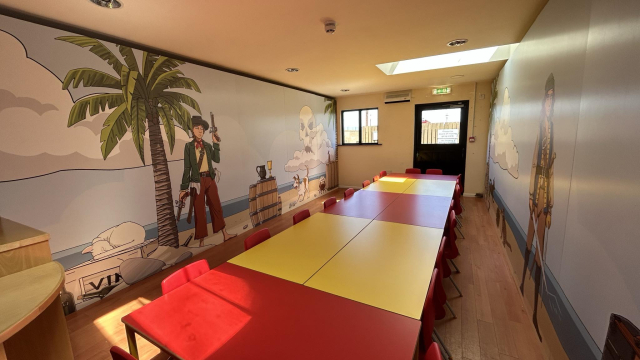 Exclusive room for pirate parties