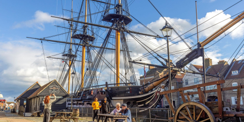 External View of HMS Trincomalee